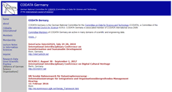 Desktop Screenshot of codata-germany.org